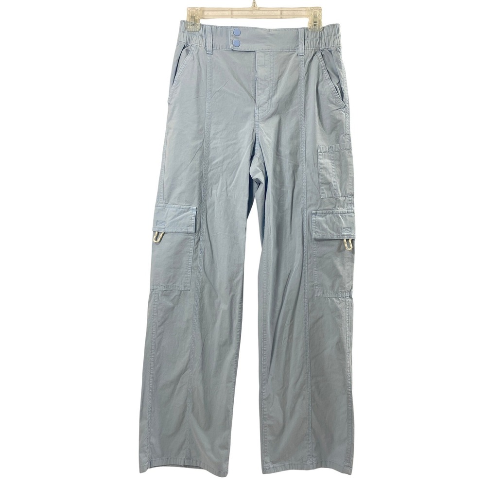 SO Cargo Pants Womens Small Powder Blue High Rise Utility Lightweight Gorpcore